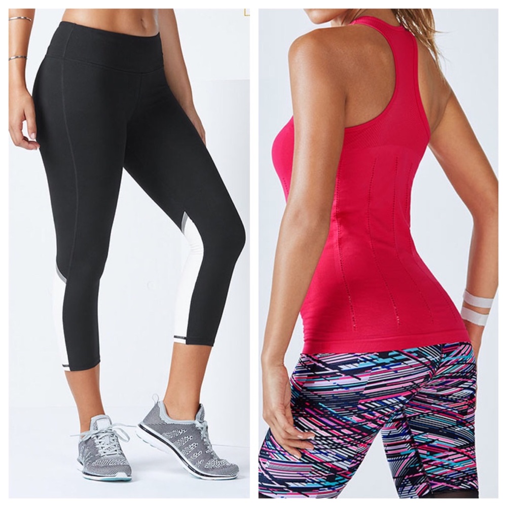 Fabletics Tank and Capri Tight Set